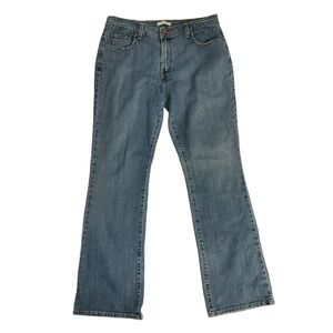 Levi's Women's 515 High Rise Bootcut‎ Jeans Size 16 Long Light Wash Blue Denim